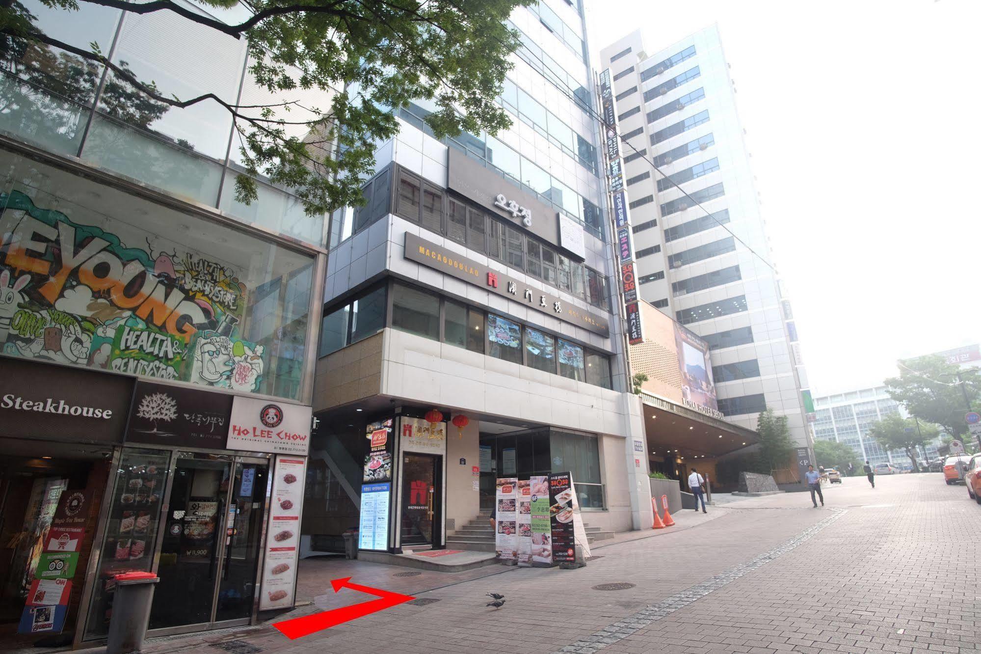Ekonomy Hotel Myeongdong Central Сеул Екстер'єр фото